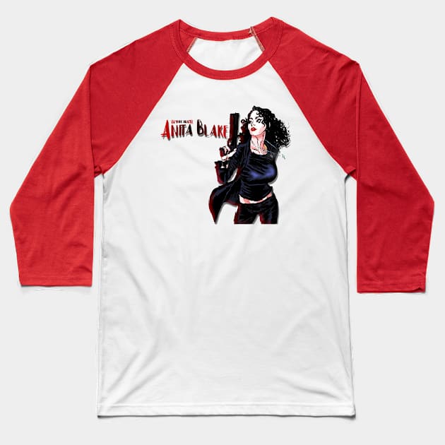 Anita Blake Baseball T-Shirt by Aezranits